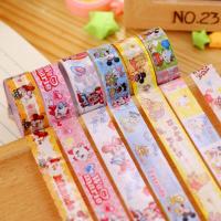 ราคา BAOBAOBABYSHOP แพ็ค 10 ชิ้น คละลาย เทปวาชิสำหรับตกแต่ง วาชิเทปลายการ์ตูน เทปตกแต่ง สติ๊กเกอร์ตกแต่ง (18942439696)