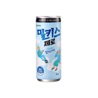 ราคา Original 밀키스제로 Lotte Milkis Zero เครื่องดื่มโซดา กลิ่นโยเกิร์ต ไม่มีแคลอรี่ 250ml (21757688737)