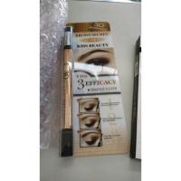 ราคา No 57293 kiss beauty only for you Brows Secret 3in1 ดินสอเขียนคิ้ว3D มีให้เลือก ดินสอเขียนคิ้วอายแชโดว์ (20572095463)
