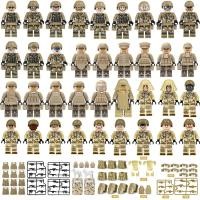 ราคา 36 เครื่องแบบลายพรางทะเลทรายทหารกองทัพเรือทางบกและทางอากาศอาวุธทางทหารบล็อกตัวต่อของเล่นสำหรับการค้าต่างประเทศ PYP (21887871651)