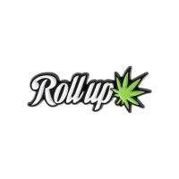 ราคา Rou Up เข็มกลัดเคลือบรูปสแลงใบไม้สีเขียวภาษาอังกฤษคลิปป้ายโลหะเข็มกลัดแฟชั่น (22034189028)