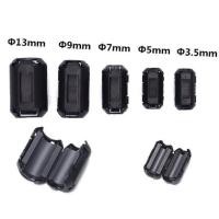 ราคา ตัวกรองสัญญาณ กันคลื่นรบกวน Smileofen Clip on Ferrite Ring Cable Clips Core RFI EMI Noise Suppressor Filter Beads (21334162471)