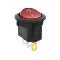 ราคา สวิตช์กลม เปิด ปิด พร้อมไฟ LED DC 12V 20A ขนาด 20 มม KCD1 5 101EN ON OFF Round Rocker Toggle Switch Push Button Sw (17175603616)