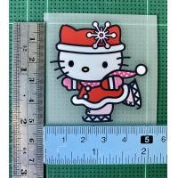 ราคา ตัวรีดติดเสื้อ Hello kitty 1 แผ่นฟิมล์รีดร้อน อาร์มติดเสื้อ DIY คิตตี้ (12657465340)