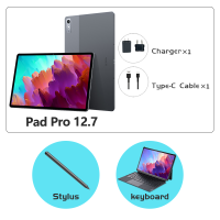 ราคา New Lenovo Xiaoxin Pad Pro 12 7 2023 Snapdragon 870 Rresh rate 144Hz 8GB RAM 128GB 256GB ROM Battery 10200mAh Android 13 Tablet PC Original ROM (21605039616)