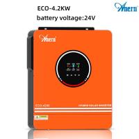 ราคา Anern 4 2KW ไฮบริดอินเวอร์เตอร์ MPPT ปิดตารางอินเวอร์เตอร์ PV Max 500V อินเวอร์เตอร์พลังงานแสงอาทิตย์ DC AC Converter ไฮบริดอินเวอร์เตอร์ (21740024552)