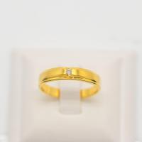 ราคา Happy Jewelry แหวนเพชรของแท้ แหวนเม็ดเดี่ยว ใส่ได้ทั้ง ชาย หญิง ใส่เหมือนกันเป็นแหวนคู่รัก แทนใจได้ ทองแท้ 9k 37 5 ขายได้ จำนำได้ ME631 (21804976257)