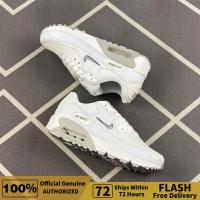 ราคา ข้อเสนอเวลาจำกัด Nike Air Max 90 White Jewel Running Shoes FN8005 100 The Same Style In The Store (21722973183)
