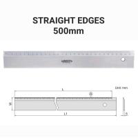 ราคา Straight Edge 500mm check flatness เกจวัดขอบตรง INSIZE อินไซส์ รุ่น 7111 500A (16651095067)