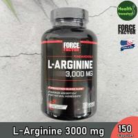 ราคา Force Factor L Arginine 3000 mg 150 Capsules แอล อาร์จินีน (21969262484)