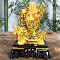 ราคา ขายดีบอกต่อ พระสังกัจจายน์ ปางประทานโชคลาภ ค้าขายมั่งคั่ง งานเรซิ่นพ่นทรายทอง พร้อมฐาน สูง 9 นิ้ว (10710855790)