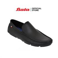 ราคา Bata MENS CASUAL รองเท้าแฟชั่นลำลองชาย MOCCASIN แบบสวม สีดำ รหัส 8516504 Mencasual Fashion (753512304)