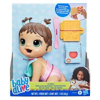 ราคา HASBRO BABY ALIVE รุ่น F2618 BYA21 LIL SNACKS DOLL BROWN HAIR (21467445720)
