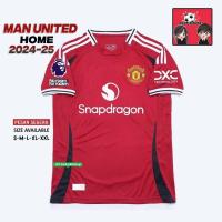 ราคา LAZADA เสื้อฟุตบอลสโมสร แมนเชสเตอร์ ยูไนเต็ด ชุดเหย้าเกรดเพเยอร์ 2024 25 Manchester United Jersey Home 2024 2025 (22047758095)