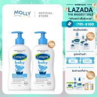 ราคา แพ๊กเกจใหม่CETAPHIL BABY WASH SHAMPOO FOR HAIR BODY 400ML (22065617226)