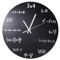 ราคา Wall Clock Acrylic Mathematical Formula Clocks Living Room Office Home Diy Decorations Wall Clock Modern Design (20583207216)