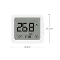 ราคา Xiaomi Bluetooth Thermometer 2 Digital Temperature Humidity Monitor ตัวตรวจวัดอุณหภูมิและความชื้น เครื่องวัดความชื้น เครื่องวัดอุณหภูมิ (22049550923)