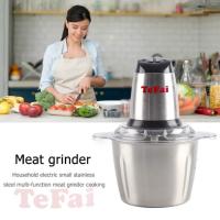 ราคา เครื่องปั่นอเนกประสงค์ เครื่องปั่นกระเทียม เครื่องบดเนื้อ เครื่องปั่นผักผลไม้ ผสมอาหาร ความจุ 2ลิตร 3ลิตร TEFAI TF304 (15267965493)