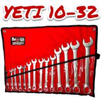 ราคา ประแจแหวนข้าง YETI 10 32 ประแจแหวนข้าง 14 ตัวชุด YETI 10 32 mm (21277363430)