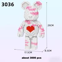 ราคา Nanafine Thai Shipping 11000 บล็อกบล็อกขนาดใหญ่ 3D เด็กบล็อกบล็อก 30CM 55CM BIG หมีปรับปรุงบ้านสำหรับเด็กบล็อกของเล่น (22036712405)
