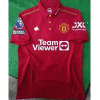 ราคา เสื้อโปโล แมนยู ตราสโมสรงานปัก เนื้อผ้าใส่สบาย เฟล้กคุณภาพสูง (21412269599)