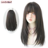 ราคา วิกผมวิกผมยาวผู้หญิงวิกผมผมตรงยาวแฟชั่นขนฟูผมธรรมชาติ100 วิกแท้ผมยาวชิ้น (17829499331)