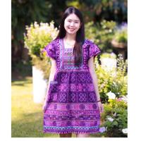 ราคา ชุดดอย ชุดเดรส ชุดพื้นเมือง ชุดผ้าฝ้ายพิมพ์ลาย ทรงเกาหลี สวยน่ารัก ตอนรับหน้าหนาว (19950421615)