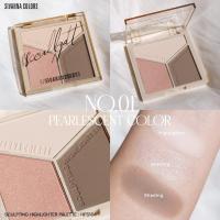 ราคา SIVANNA SCULPTING HIGHLIGHTER PALETTE HF5104 ซิวานน่า สคัลพ์ทิ่ง ไฮไลท์เตอร์ คอนทัวร์ พาเลทท์ x 1 ชิ้น abcmall (20937609140)