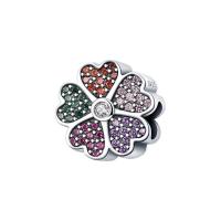 ราคา 100 925 Sterling Silver Pendant Sparkling Snowflake Rose Daisy Flower Bee Clip Charm Bead Fit Original Pandora Bracelet Jewelry (21480732004)