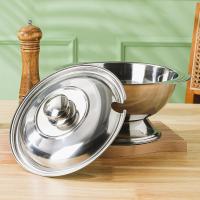 ราคา หม้อข้าว โถข้าว สแตนเลสแท้100 ขนาด22cm หม้อข้าว ที่ใส่ข้าว โถเก็บข้าว พร้อมส่ง (21987902737)