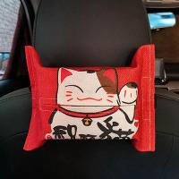 ราคา กล่องใส่กระดาษทิชชู่ในรถยนต์กล่องใส่กระดาษทิชชู่แบบดึงที่บังแดดหลังเก้าอี้สร้างสรรค์ถุงใส่กระดาษทิชชู่ลายการ์ตูนแบบแขวนใช้ในรถที่วางแขนน่ารักที่นิยมในโลกออนไลน์ (19925963769)