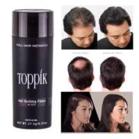 ราคา Toppik Hair ผงไฟเบอร์ เพิ่มผมหนา ปิดผมบาง Toppik Hair Building Fiber ปิดผมบาง หัวล้าน ผมบาง ขนาด 27 5 กรัม สีดำ (21052573327)