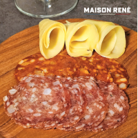 ราคา Premium cold cut set A 100g Saucisson sec slicedChorizo Emmental Charcuterie cold cut made in thailand (22049741533)