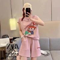 ราคา พร้อมส่ง ชุดเซท ผ้าคอตตอน เสื้อ กางเกง ผ้าดี ผ้ายืด (21947750006)