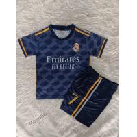 ราคา ชุดกีฬาฟุตบอลเด็กแขนสั้น กางเกง ลายสโมสรเรอัลมาดริด 2023ชุดเยือนสีน้ำเงิน สกรีนชื่อVinicius Jr เบอร์ 7 สินค้าคุณภาพเนื้อผ้าหนานุ่มใส่สบาย (21209297569)