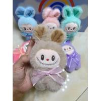 ราคา พวงกุญแจlabubu พวงกุญแจลาบูบู้ ตุ๊กตาlabubu มี6สีให้เลือก พร้อมส่ง (21932476825)