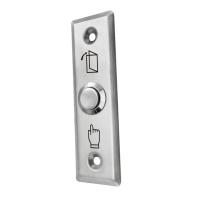 ราคา Stainless Steel Exit Button Switch for Lock Door Access Control System Door Push Exit Door Release Button Alloy Switch (21441679965)