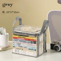 ราคา กระเป๋าเก็บหนังสือ กระเป๋าเก็บของแบบใส กระเป๋าเก็บหนังสือ แบบใส มีซิป กันฝุ่น แบบพกพา ซ้อนได้ สําหรับนักเรียน สําหรับบ้าน กระเป๋าใส่ของได้เยอะ กระเป๋าใส่หนังสือ ทรงกล่อง ตั้งได้ วัสดุ PVC ใส (22070143