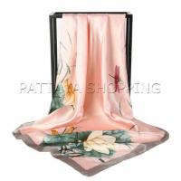 ราคา Pattaya ผ้าพันคอ ผ้าคลุมไหล่ สไตล์โบฮีเมียน ไหล่ ผ้าพันคอ silk scarf (15736824658)