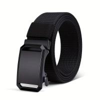 ราคา Shanglife Mens fabric belt with toothless automatic buckle mens casual belt tactical outdoor belt (21988273018)