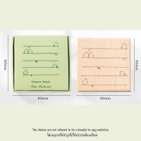 ราคา ส่งจากไทย ตัวปั้มไดอารี่ ตัวปั๊มกล่องข้อความไม้ V 1 สแตมป์ยาง Stamp (21995152159)