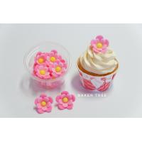 ราคา ดอกไม้น้ำตาลตกแต่งเค้ก ดอกรักซ้อน 12 ชิ้น สำหรับงานเบเกอรี่ (7161626734)
