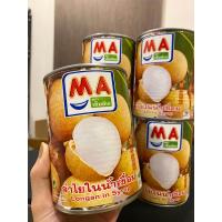 ราคา พร้อมส่ง ลำไยกระป๋อง ในน้ำเชื่อม ตรา MA 1 ชิ้น Longan in syrup (21997522221)