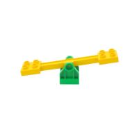 ราคา Duplo อุปกรณ์เสริมบล็อกตัวต่อ DIY ภาพนิ่งแกว่งชิงช้าสวรรค์ฉากบล็อคก่อสร้าง Duplo ใช้ได้กับเลโก้ (19720306311)