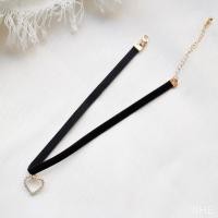 ราคา Choker ปลอกคอสีดำสายคล้องคอสร้อยคอโซ่คล้องคอไข่มุกสไตล์เกาหลี (13255151781)
