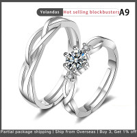 ราคา Yolandas แหวนคู่รักลายสุนัขจิ้งจอกเจ้าชายน้อยแสนโรแมนติกแหวนคู่รักแบบเปิดน่ารักปรับได้แหวนคู่รักเครื่องประดับของขวัญวันวาเลนไทน์ (20954278478)