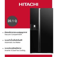 ราคา Hitachi ฮิตาชิ ตู้เย็น 2 ประตู 20 1 คิว 569 ลิตร Side By Side รุ่น R MX600GVTH1 สีกลาสแบล็ก (15785142390)