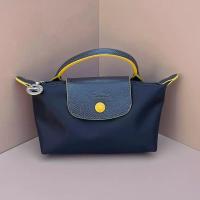 ราคา longchamp official store longchamp ของแท้ MINI กระเป๋าสะพายข้าง กระเป๋าลำลอง กระเป๋าเกี๊ยว กระเป๋าคลัทช มาพร้อมสายสะพาย (21630402939)
