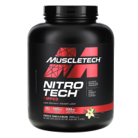ราคา MUSCLETECH NITRO TECH RIPPED Whey isolate โปรตีนไอโซเลท 4 Lbs เสริมสร้างกล้ามเนื้อ ลดไขมัน (21394446317)