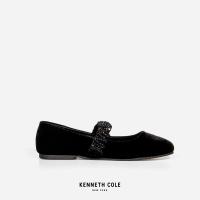 ราคา KENNETH COLE รองเท้าส้นแบนผู้หญิง รุ่น ELEMA JEWEL สีดำ FLT RL23EMJ01 002 (20903732478)